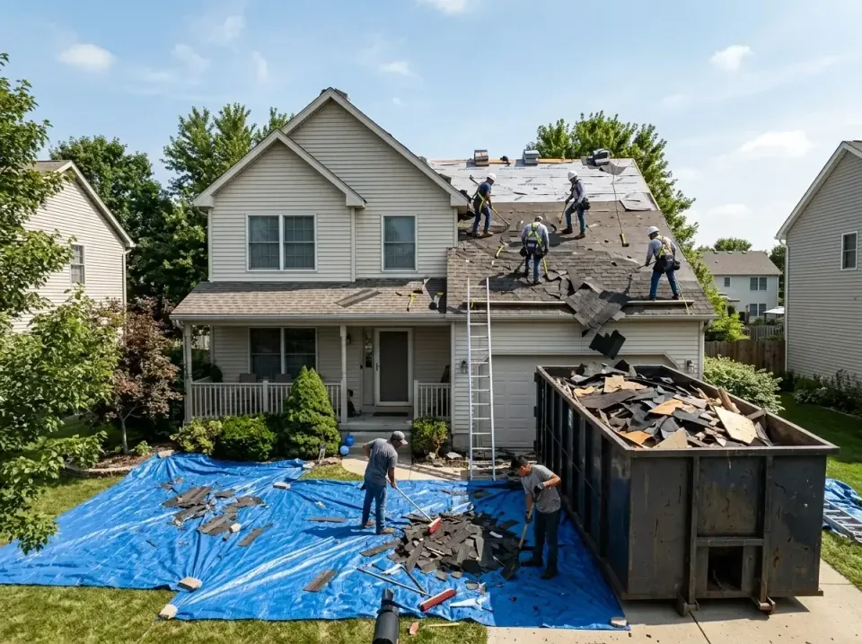 roof-replacement-debris-remova-004 — frequently asked questions, Cheapest Dumpster Rentals in Moss Point, MS